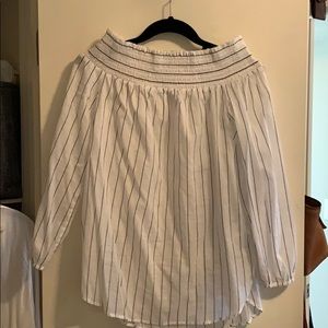 Michael Kors off the shoulder hamptons shirt